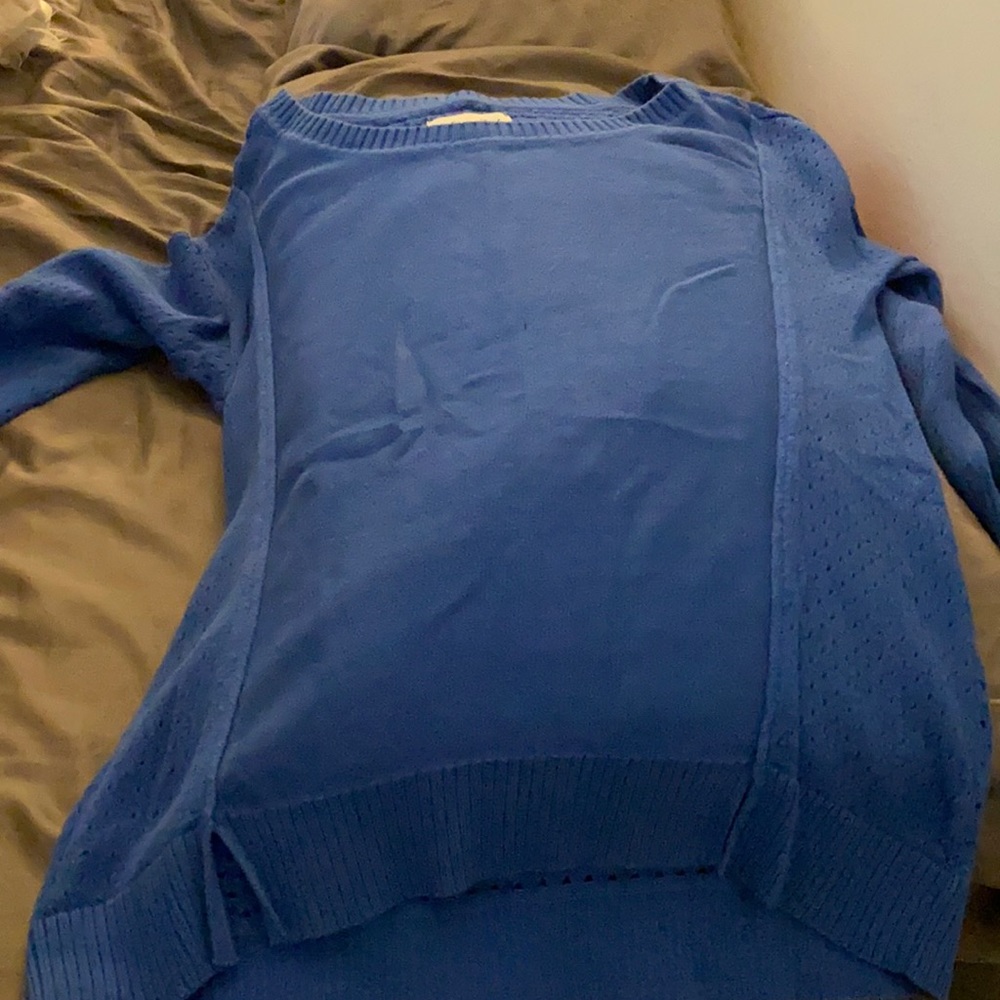 Blue sweater